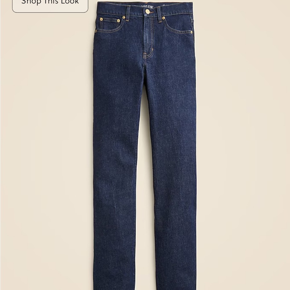 J.crew high-rise straight jean size 2